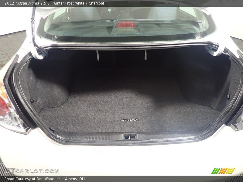 Winter Frost White / Charcoal 2012 Nissan Altima 2.5 S