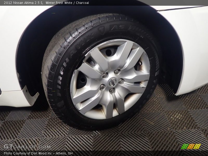 Winter Frost White / Charcoal 2012 Nissan Altima 2.5 S