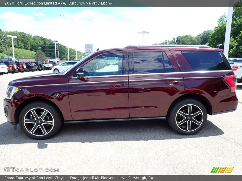 Burgundy Velvet / Ebony 2020 Ford Expedition Limited 4x4