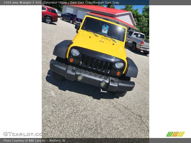 Detonator Yellow / Dark Slate Gray/Medium Slate Gray 2009 Jeep Wrangler X 4x4