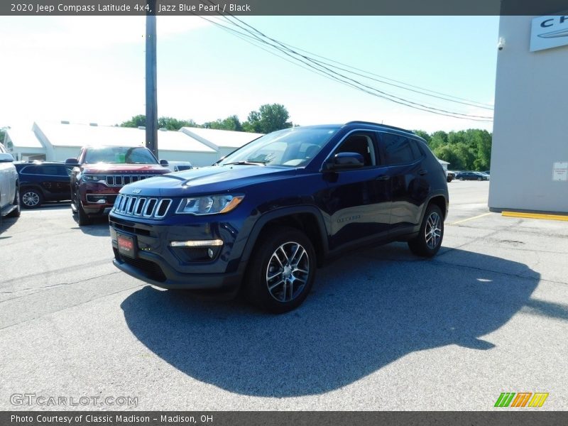 Jazz Blue Pearl / Black 2020 Jeep Compass Latitude 4x4