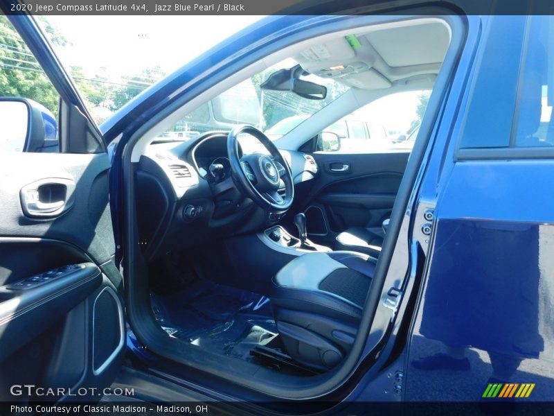 Jazz Blue Pearl / Black 2020 Jeep Compass Latitude 4x4