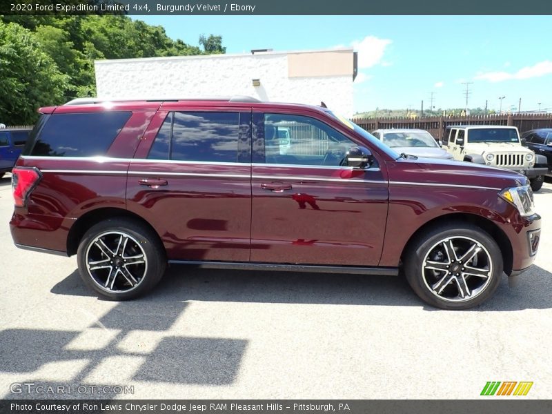 Burgundy Velvet / Ebony 2020 Ford Expedition Limited 4x4