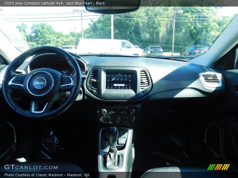 Jazz Blue Pearl / Black 2020 Jeep Compass Latitude 4x4