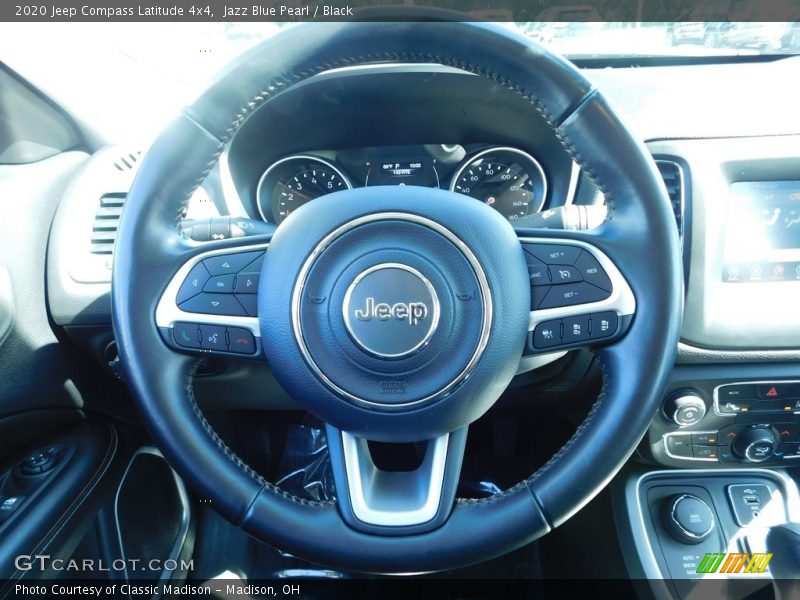 Jazz Blue Pearl / Black 2020 Jeep Compass Latitude 4x4