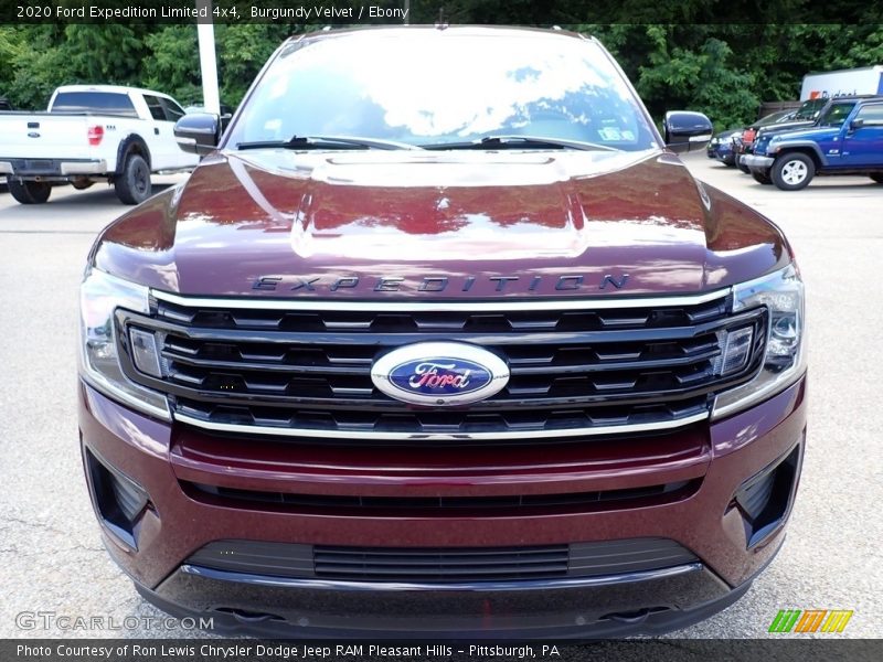 Burgundy Velvet / Ebony 2020 Ford Expedition Limited 4x4