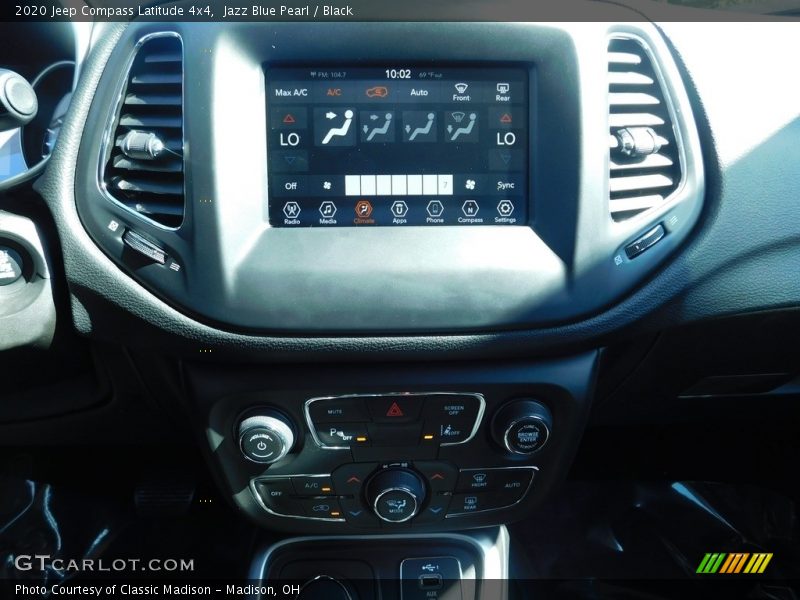 Jazz Blue Pearl / Black 2020 Jeep Compass Latitude 4x4