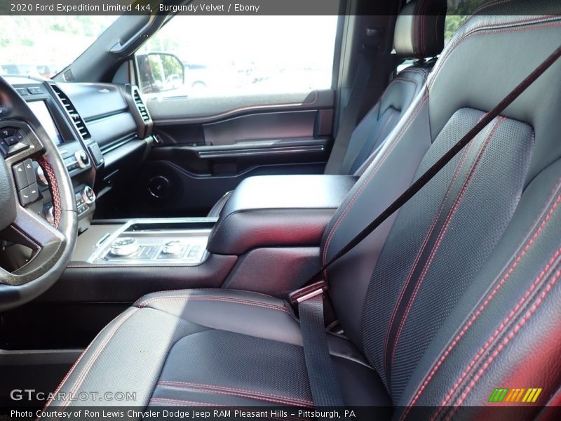 Front Seat of 2020 Expedition Limited 4x4