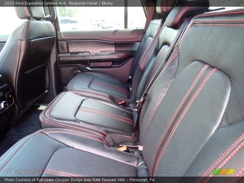 Rear Seat of 2020 Expedition Limited 4x4