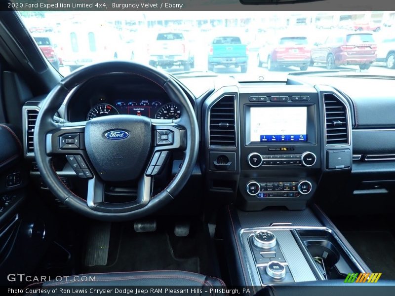 Dashboard of 2020 Expedition Limited 4x4