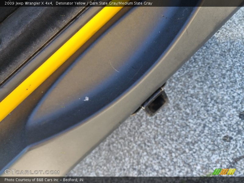 Detonator Yellow / Dark Slate Gray/Medium Slate Gray 2009 Jeep Wrangler X 4x4