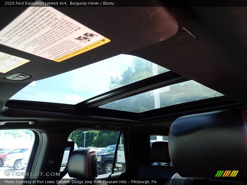 Burgundy Velvet / Ebony 2020 Ford Expedition Limited 4x4