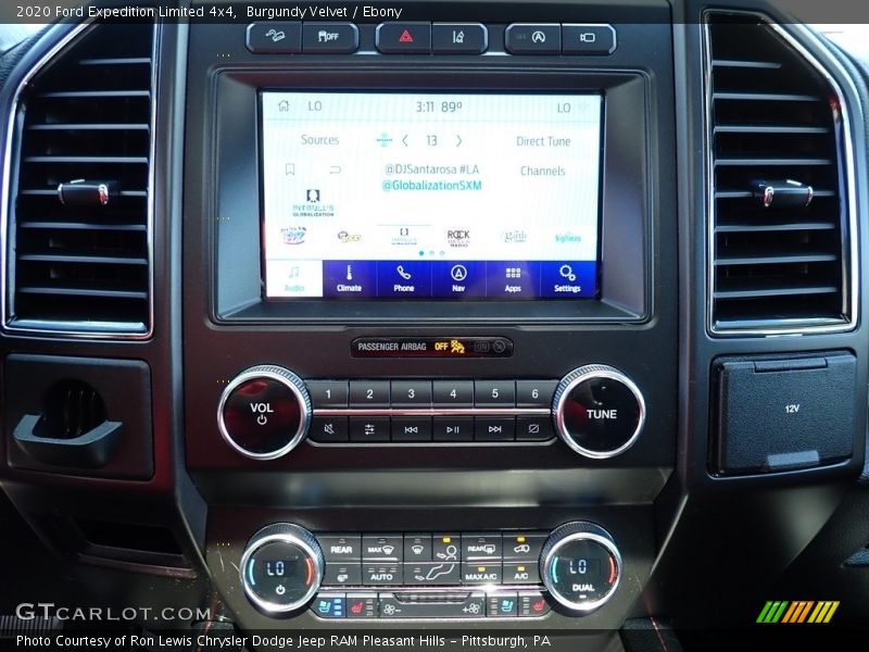 Burgundy Velvet / Ebony 2020 Ford Expedition Limited 4x4