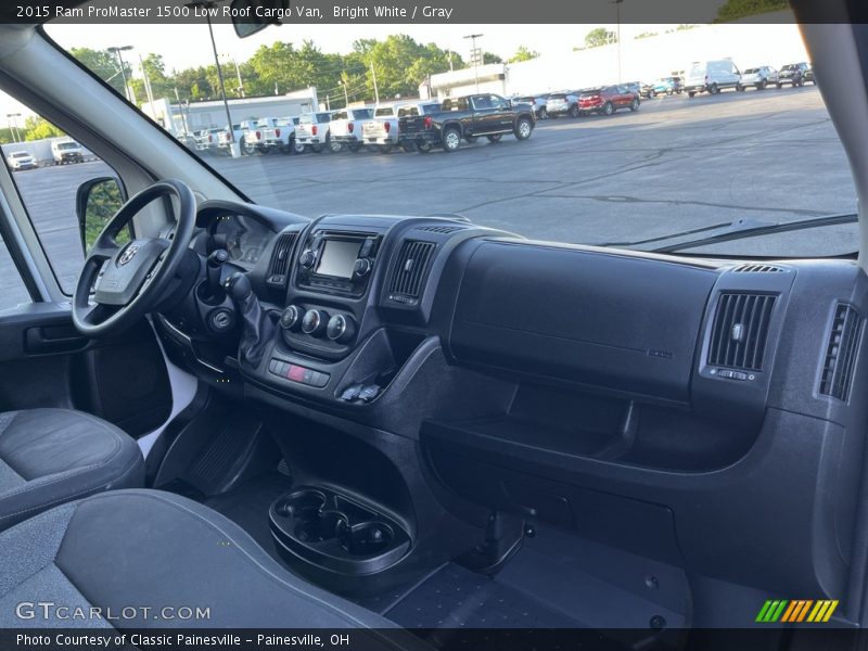 Dashboard of 2015 ProMaster 1500 Low Roof Cargo Van