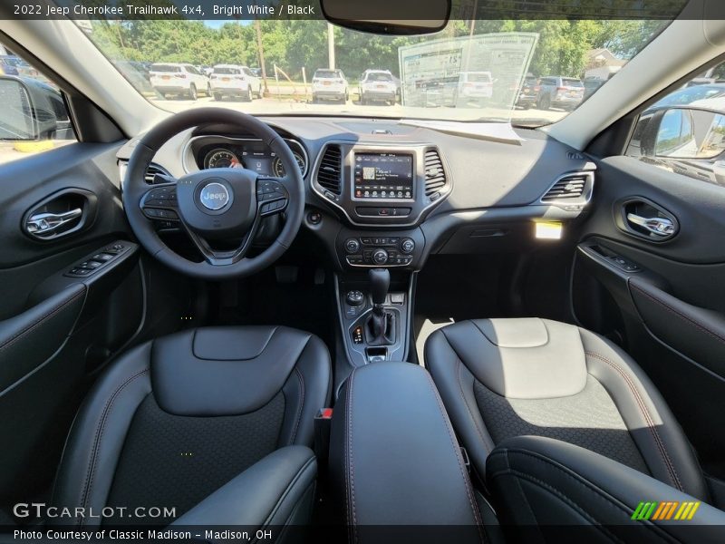  2022 Cherokee Trailhawk 4x4 Black Interior