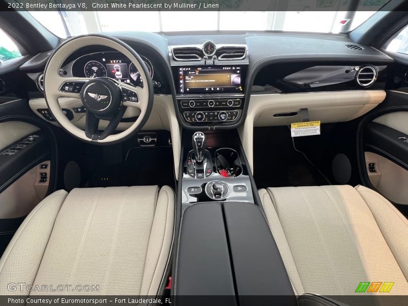 Dashboard of 2022 Bentayga V8