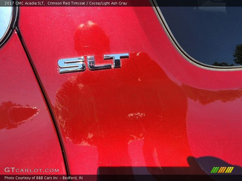 Crimson Red Tintcoat / Cocoa/Light Ash Gray 2017 GMC Acadia SLT