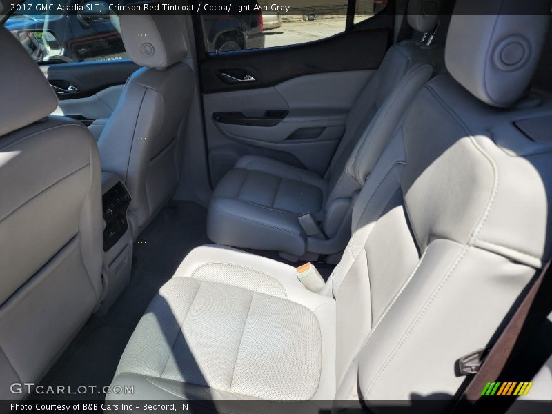Crimson Red Tintcoat / Cocoa/Light Ash Gray 2017 GMC Acadia SLT