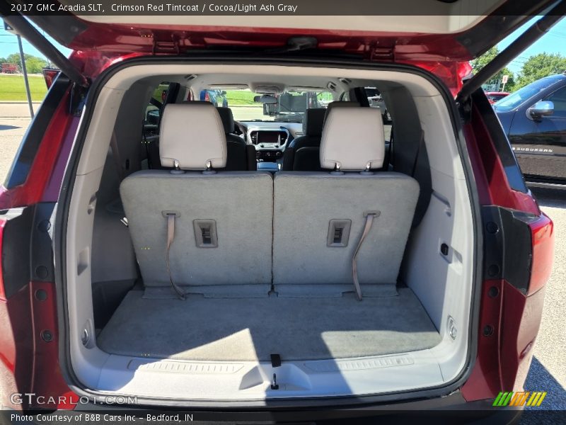 Crimson Red Tintcoat / Cocoa/Light Ash Gray 2017 GMC Acadia SLT