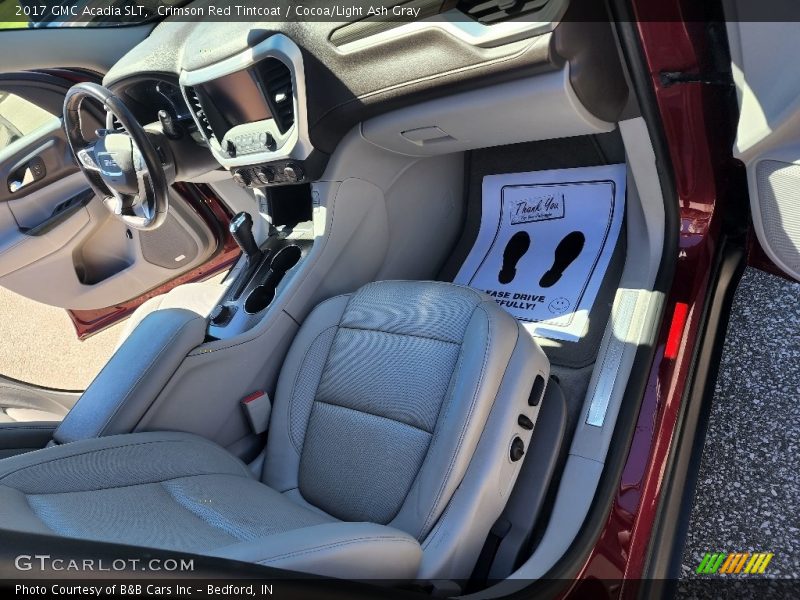 Crimson Red Tintcoat / Cocoa/Light Ash Gray 2017 GMC Acadia SLT