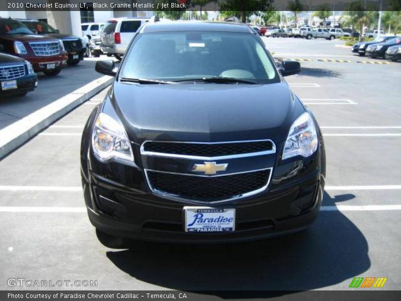 Black Granite Metallic / Jet Black 2010 Chevrolet Equinox LT