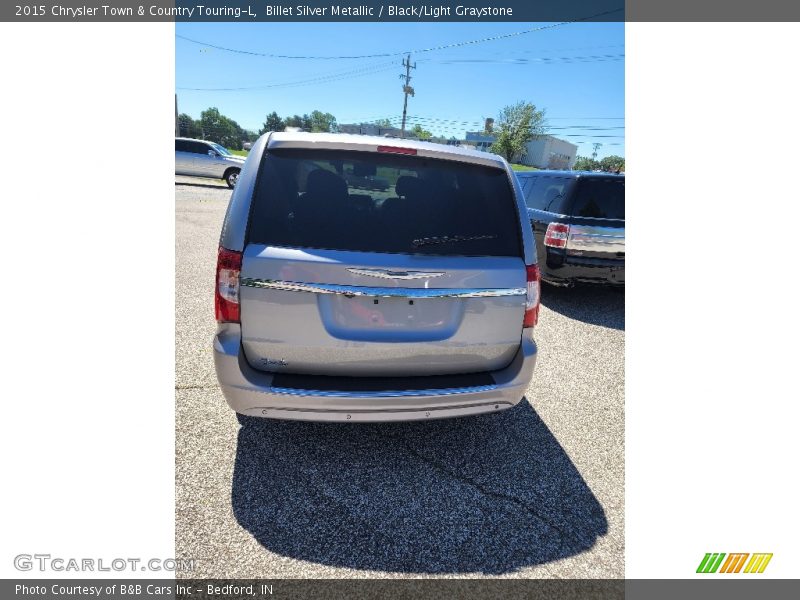 Billet Silver Metallic / Black/Light Graystone 2015 Chrysler Town & Country Touring-L