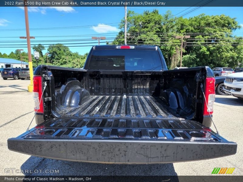Diamond Black Crystal Pearl / Black/Diesel Gray 2022 Ram 1500 Big Horn Crew Cab 4x4