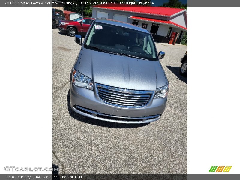 Billet Silver Metallic / Black/Light Graystone 2015 Chrysler Town & Country Touring-L