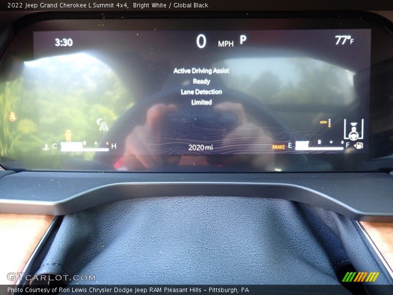 Bright White / Global Black 2022 Jeep Grand Cherokee L Summit 4x4