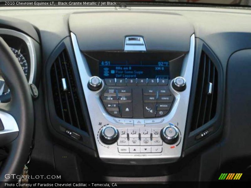 Black Granite Metallic / Jet Black 2010 Chevrolet Equinox LT
