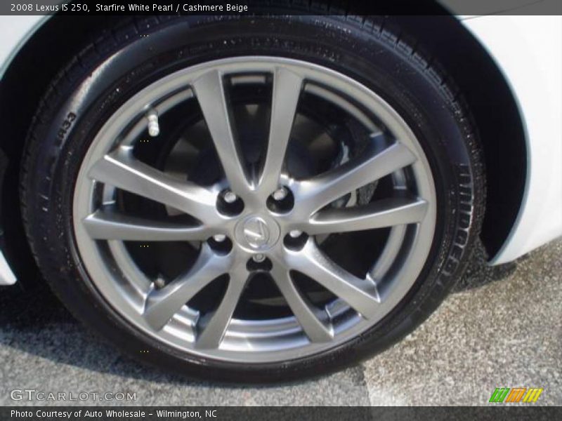 Starfire White Pearl / Cashmere Beige 2008 Lexus IS 250