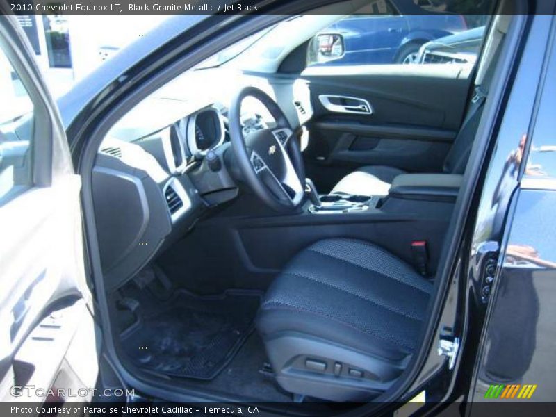 Black Granite Metallic / Jet Black 2010 Chevrolet Equinox LT