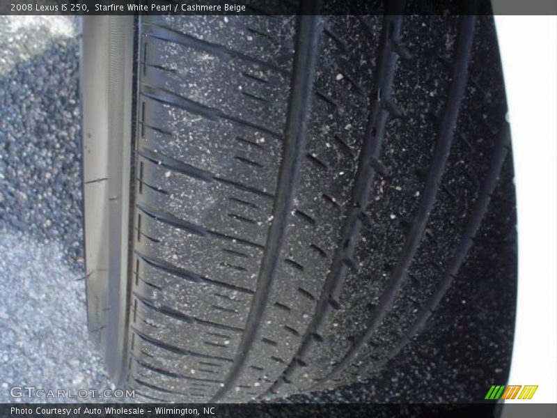 Starfire White Pearl / Cashmere Beige 2008 Lexus IS 250