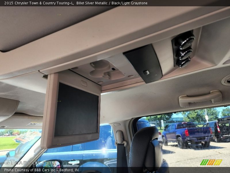 Billet Silver Metallic / Black/Light Graystone 2015 Chrysler Town & Country Touring-L