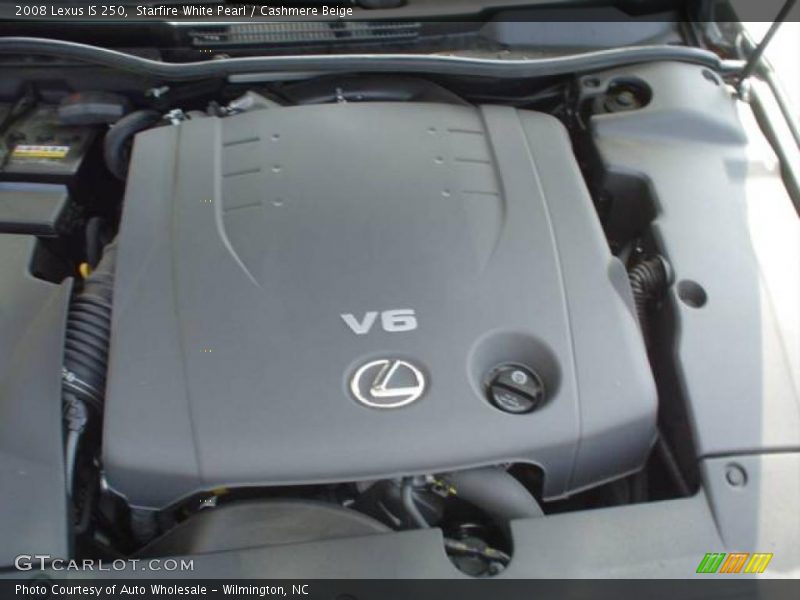 Starfire White Pearl / Cashmere Beige 2008 Lexus IS 250
