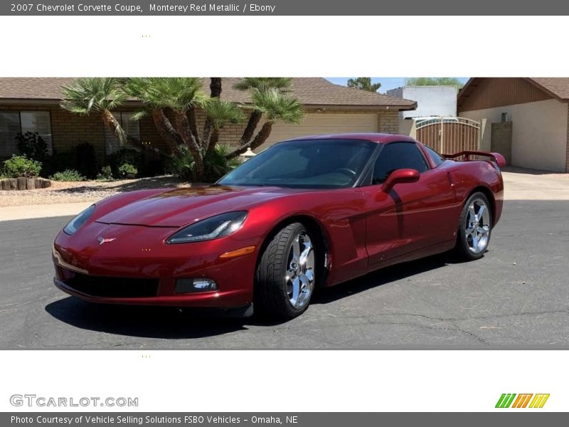  2007 Corvette Coupe Monterey Red Metallic