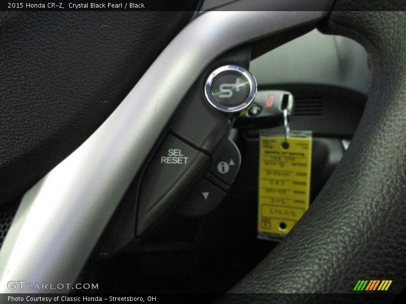 Crystal Black Pearl / Black 2015 Honda CR-Z