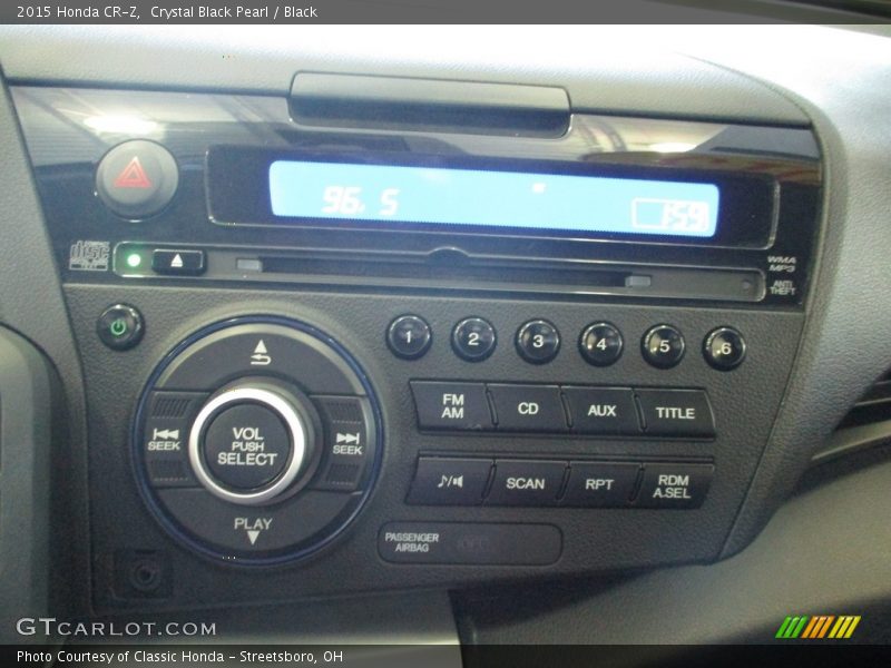 Controls of 2015 CR-Z 