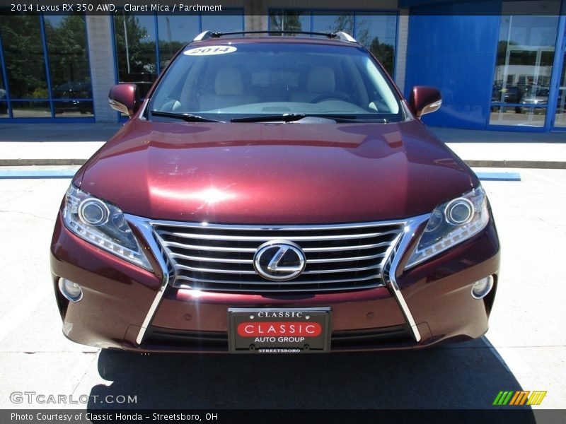 Claret Mica / Parchment 2014 Lexus RX 350 AWD