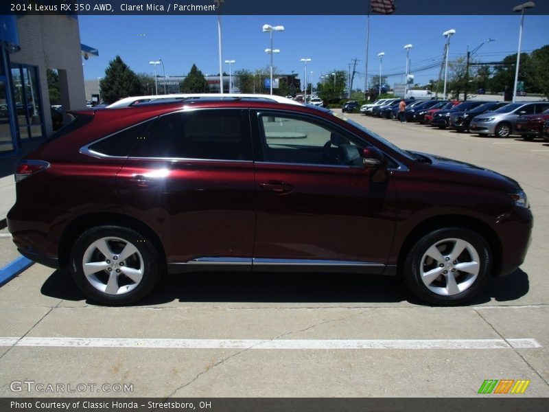 Claret Mica / Parchment 2014 Lexus RX 350 AWD