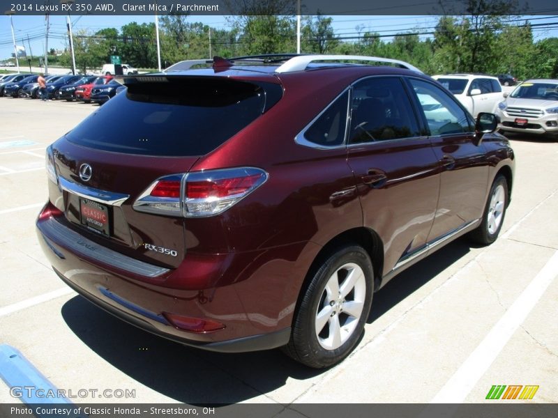 Claret Mica / Parchment 2014 Lexus RX 350 AWD