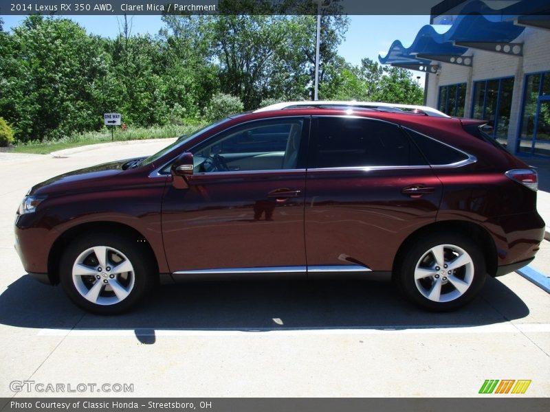 Claret Mica / Parchment 2014 Lexus RX 350 AWD