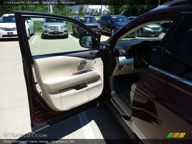 Claret Mica / Parchment 2014 Lexus RX 350 AWD