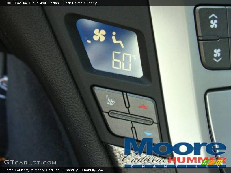 Black Raven / Ebony 2009 Cadillac CTS 4 AWD Sedan