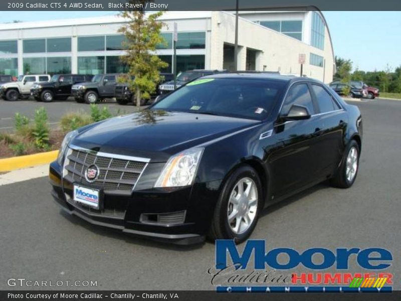 Black Raven / Ebony 2009 Cadillac CTS 4 AWD Sedan