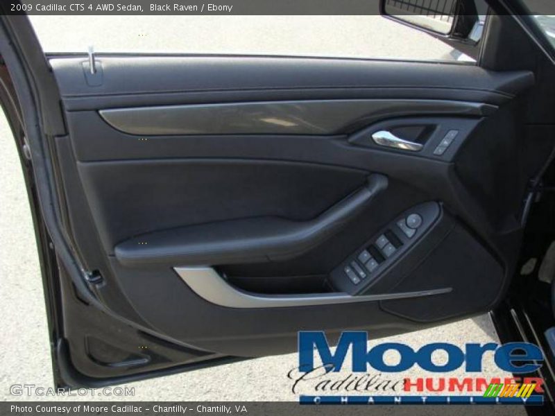Black Raven / Ebony 2009 Cadillac CTS 4 AWD Sedan
