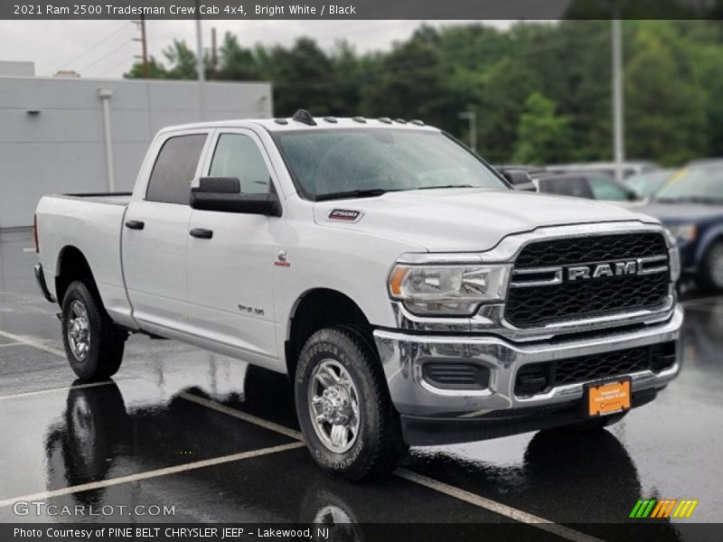 Front 3/4 View of 2021 2500 Tradesman Crew Cab 4x4