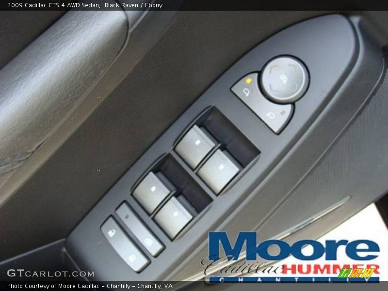 Black Raven / Ebony 2009 Cadillac CTS 4 AWD Sedan