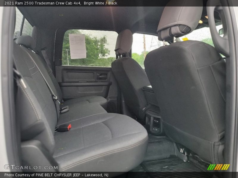 Rear Seat of 2021 2500 Tradesman Crew Cab 4x4