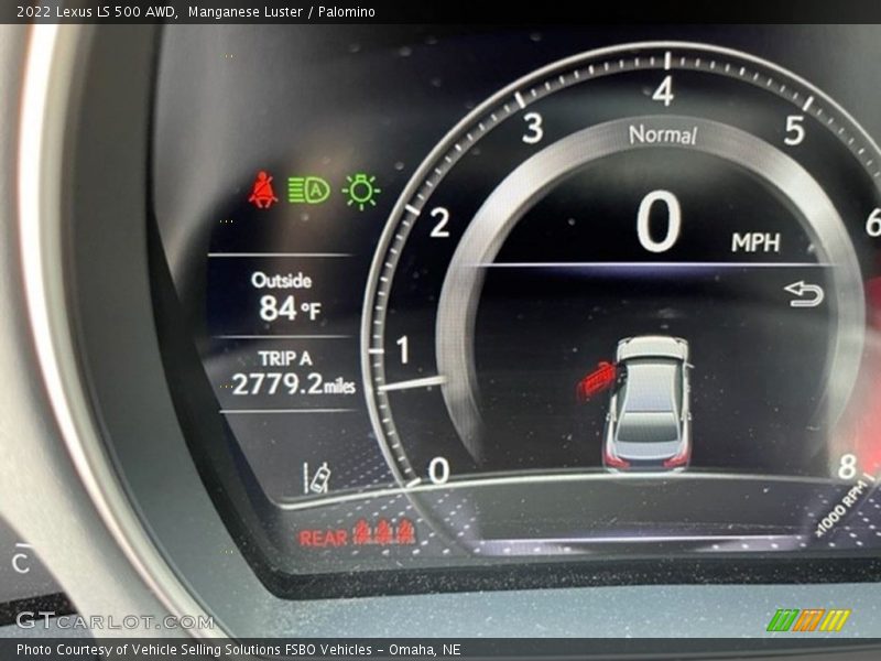 Manganese Luster / Palomino 2022 Lexus LS 500 AWD